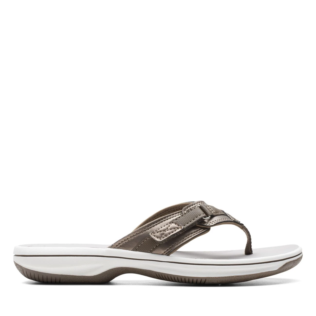 Clarks BREEZE SEA Pewter Synthetic 3 Clarks BREEZE SEA Pewter Synthetic
