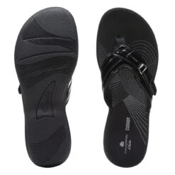 Clarks BREEZE SEA Black Patent 15 Clarks BREEZE SEA Black Patent -Clarks 26133671 W 7