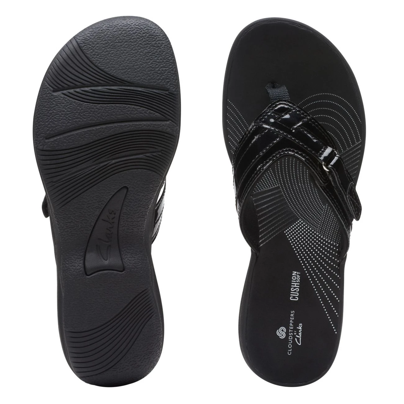 Clarks BREEZE SEA Black Patent 9 Clarks BREEZE SEA Black Patent - Image 7