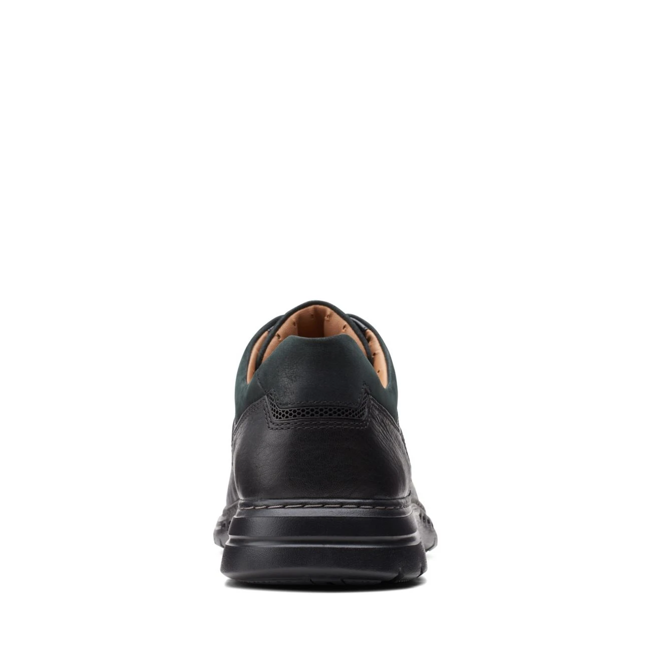 Clarks Un Brawley Lace Black Leather 9 Clarks Un Brawley Lace Black Leather - Image 7