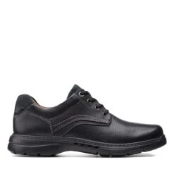Clarks Brawley Pace Black Leather