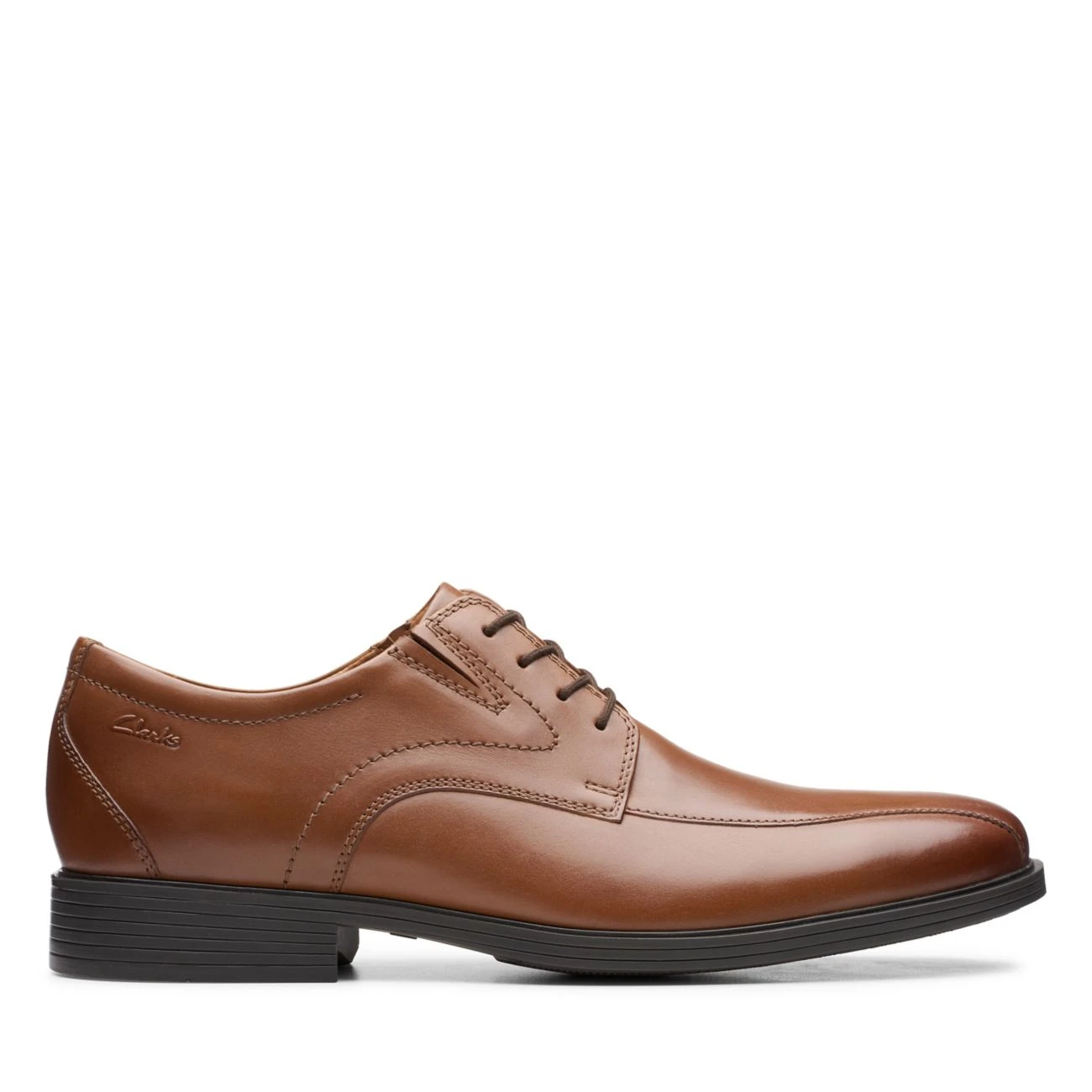Clarks Whiddon Pace Dark Tan Leather 3 Clarks Whiddon Pace Dark Tan Leather