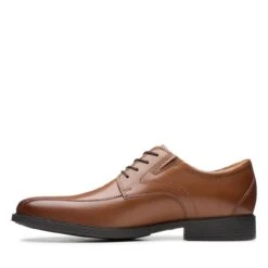 Clarks Whiddon Pace Dark Tan Leather 15 Clarks Whiddon Pace Dark Tan Leather -Clarks 26152908 W 5