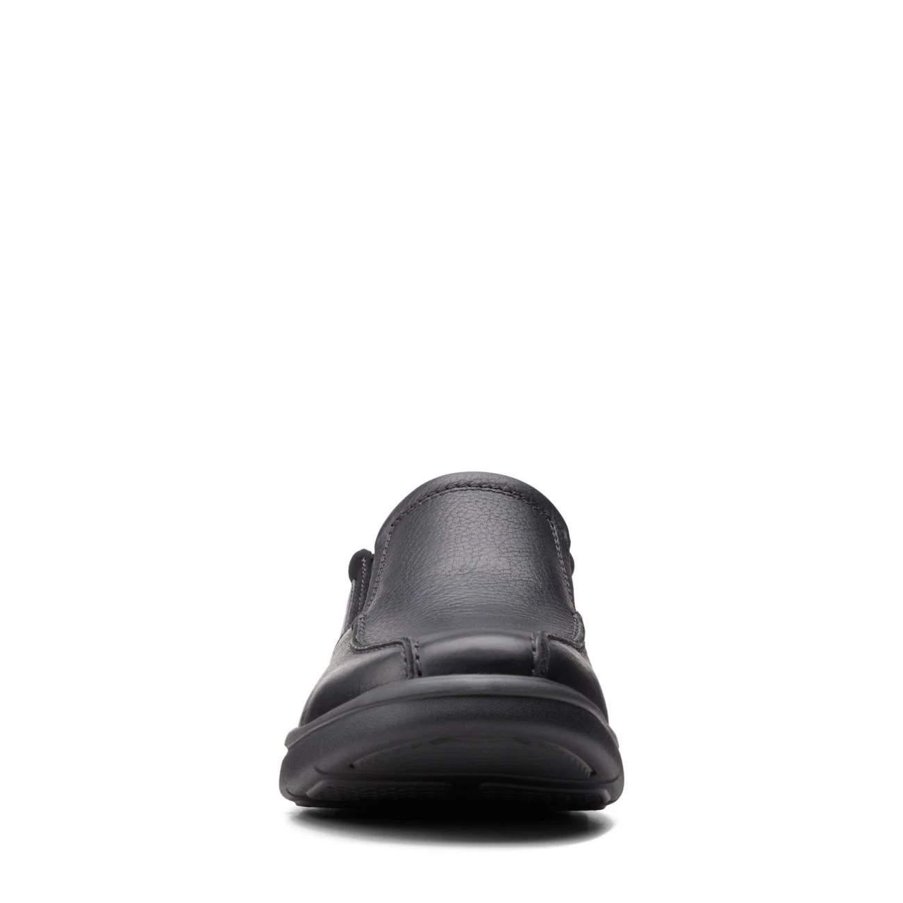 Clarks Bradley Step Black Tumbled Leather 4 Clarks Bradley Step Black Tumbled Leather - Image 2