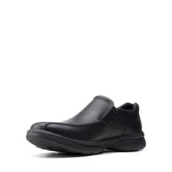 Clarks Bradley Step Black Tumbled Leather 9 Clarks Bradley Step Black Tumbled Leather -Clarks 26153157 W 4