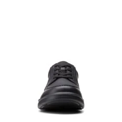 Clarks Bradley Vibe Black Tumbled Leather -Clarks 26153158 W 3