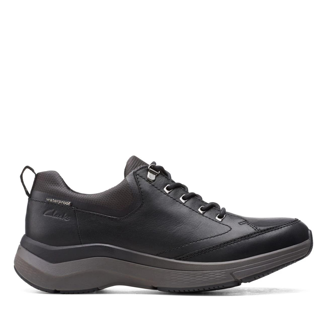 Clarks Wave 2.0 Vibe Black Leather 3 Clarks Wave 2.0 Vibe Black Leather