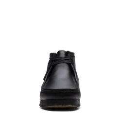 Clarks Wallabee Boot Black Leather 14 Clarks Wallabee Boot Black Leather -Clarks 26155512 W 3