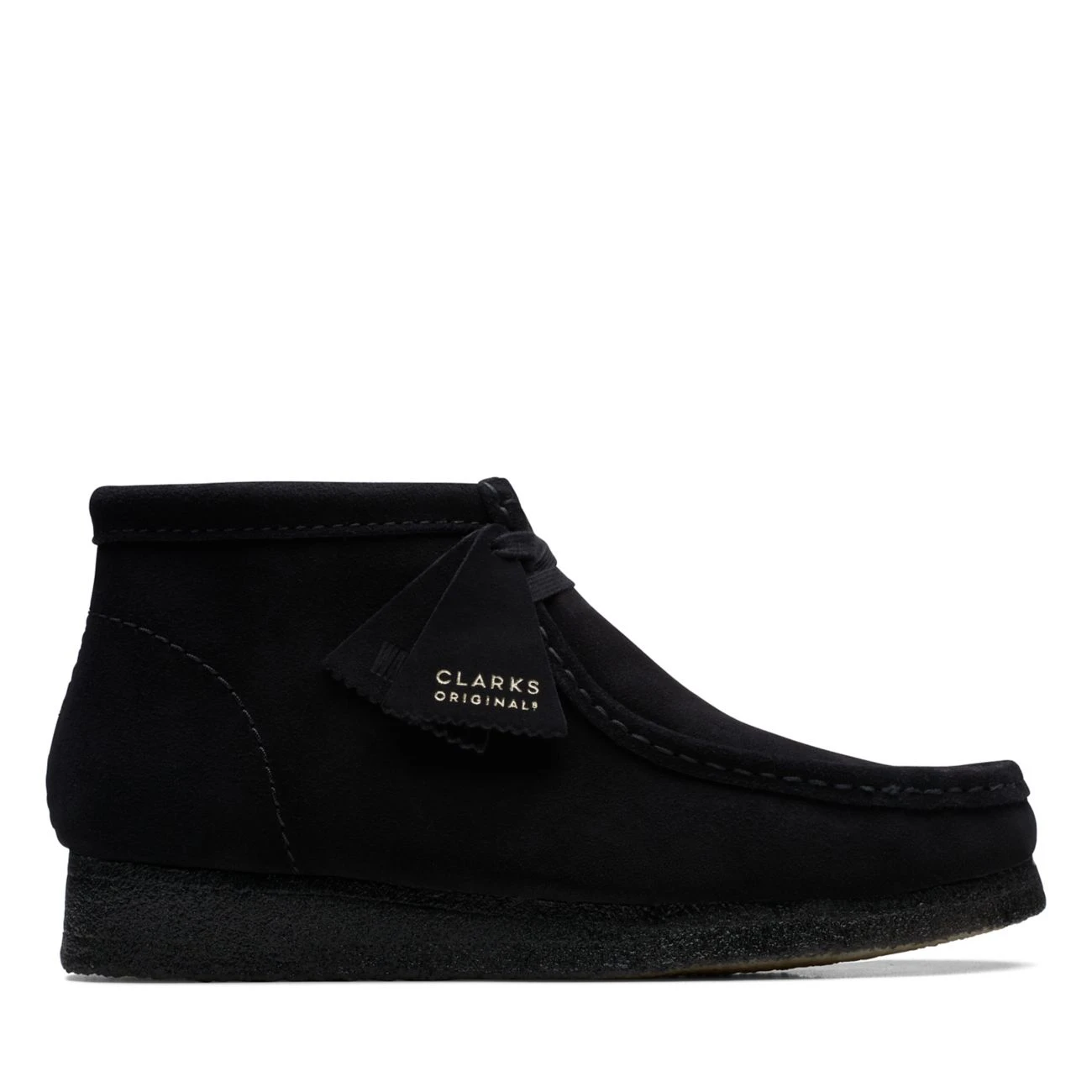 Clarks Wallabee Boot Black Suede 3 Clarks Wallabee Boot Black Suede