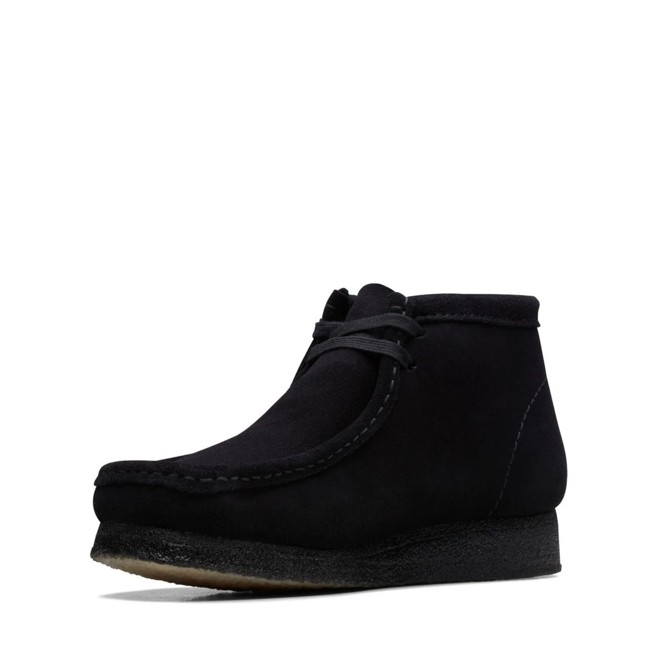 Clarks Wallabee Boot Black Suede 6 Clarks Wallabee Boot Black Suede - Image 4