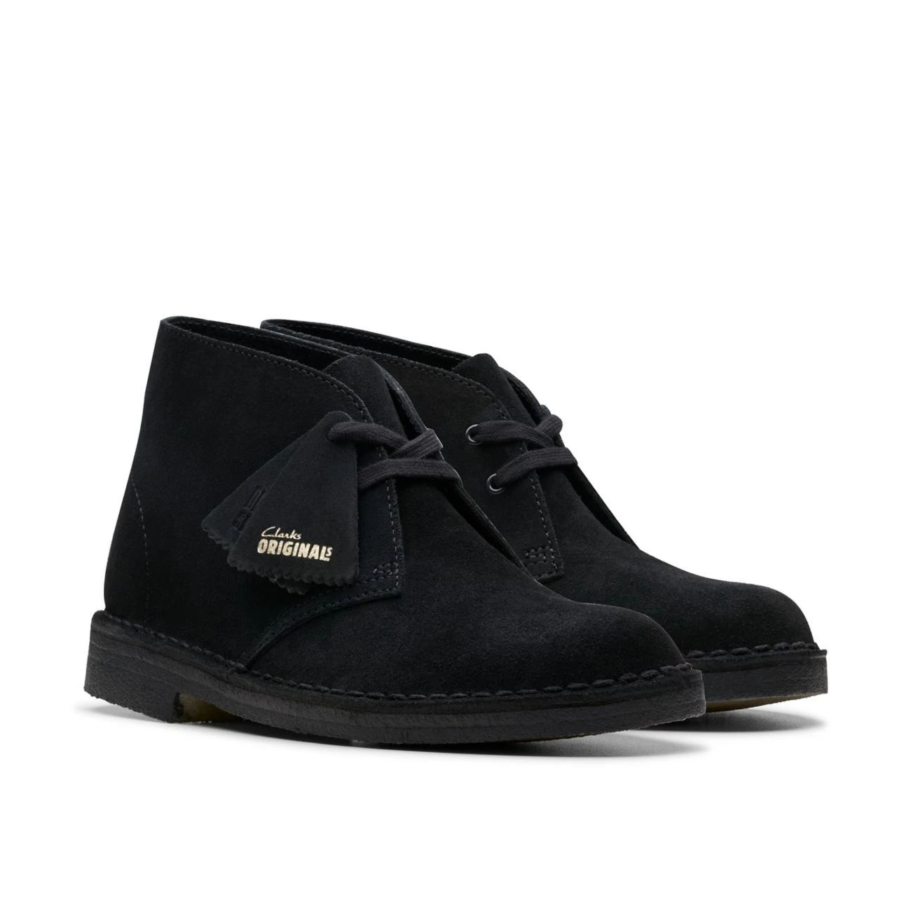 Clarks Desert Boot Black Suede 6 Clarks Desert Boot Black Suede - Image 4