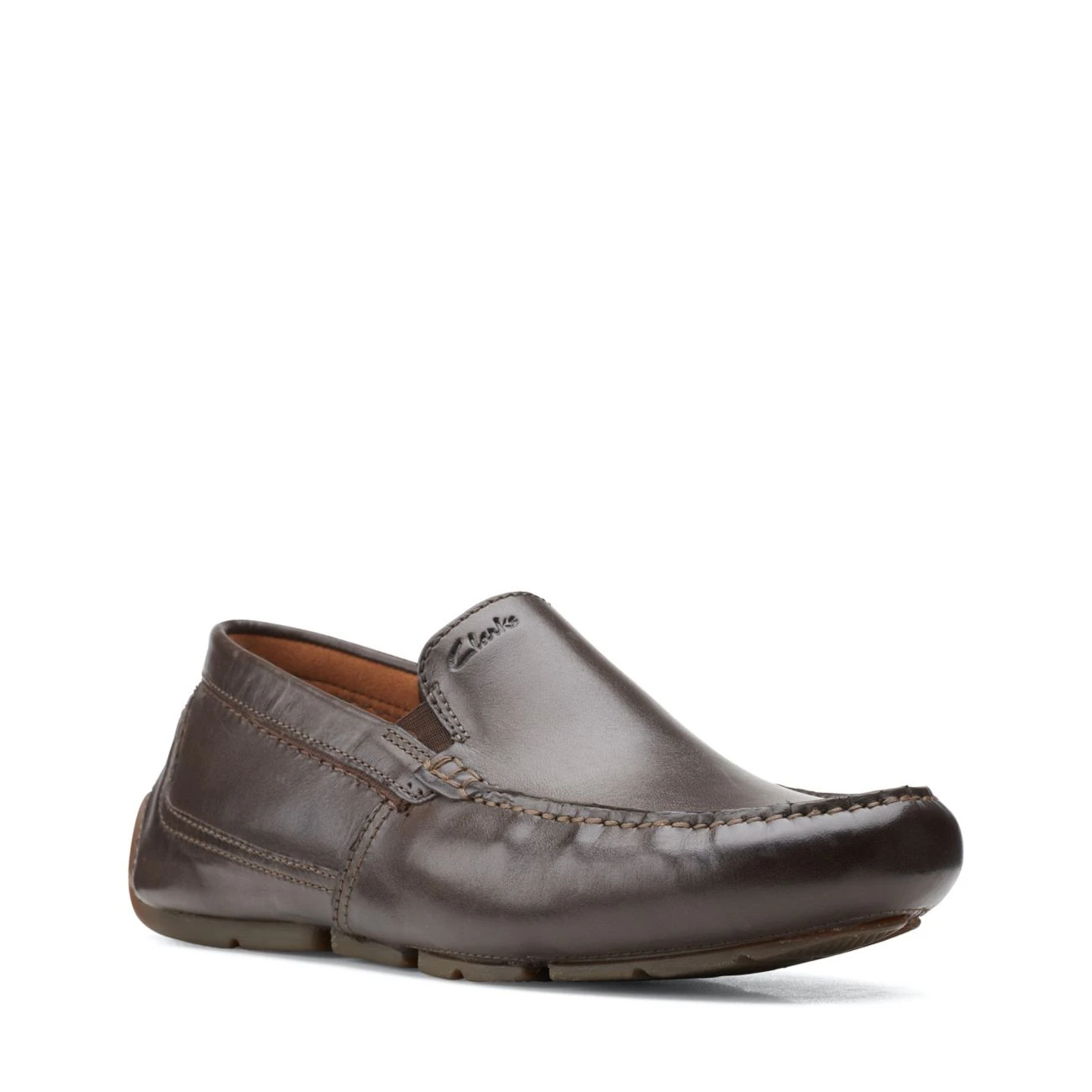 Clarks Markman Plain Dark Brown 4 Clarks Markman Plain Dark Brown - Image 2