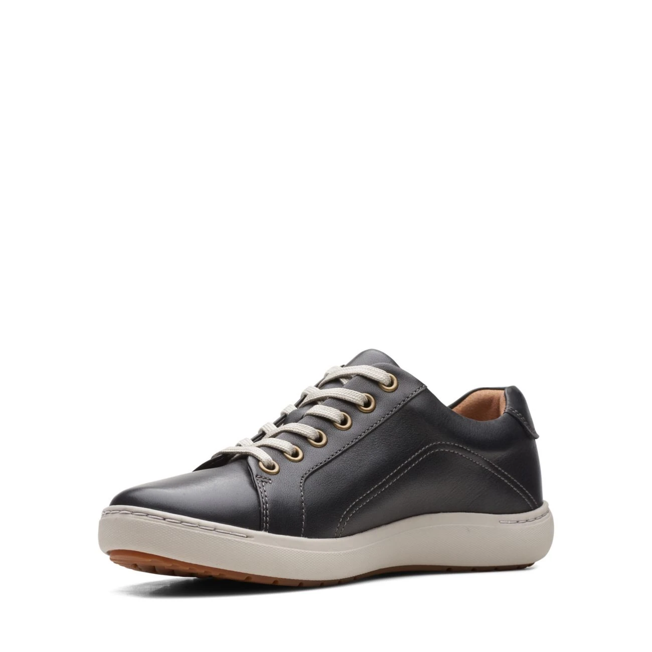 Clarks Nalle Lace Black Leather 7 Clarks Nalle Lace Black Leather - Image 5