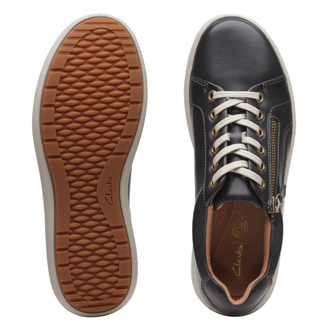 Clarks Nalle Lace Black Leather 10 Clarks Nalle Lace Black Leather - Image 8