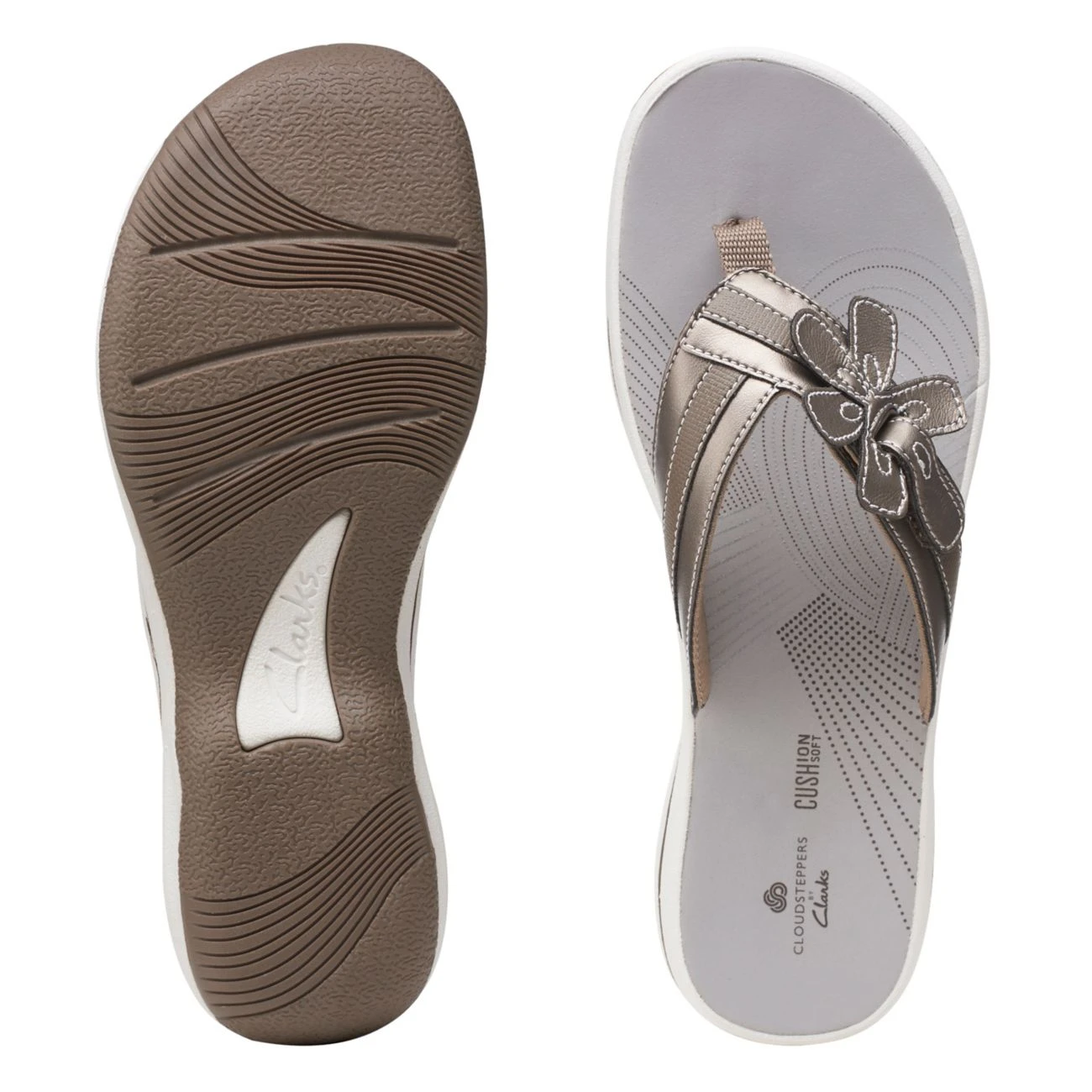 Clarks Brinkley Flora Pewter 9 Clarks Brinkley Flora Pewter - Image 7