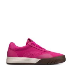Clarks Cica Youth Pink Suede