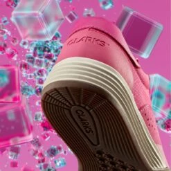 Clarks Cica Youth Pink Suede 22 Clarks Cica Youth Pink Suede -Clarks 26161447 W 12