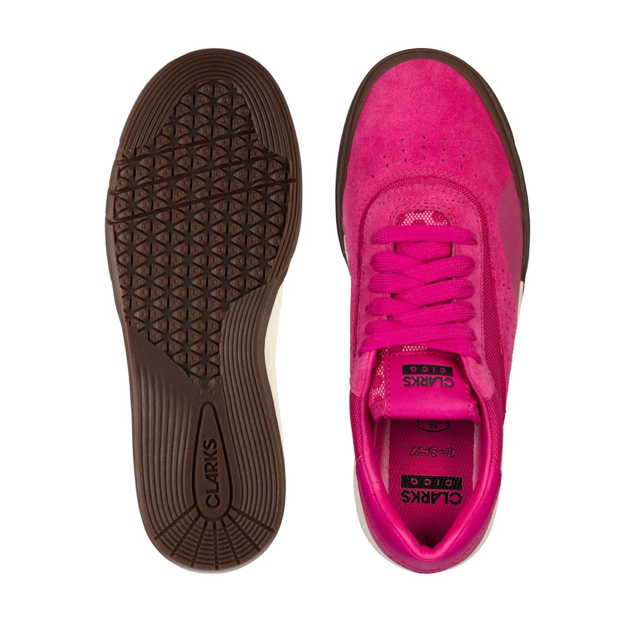 Clarks Cica Youth Pink Suede 13 Clarks Cica Youth Pink Suede - Image 11