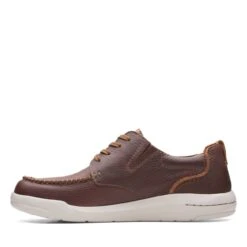 Clarks Driftway Low Dark Tan Leather 13 Clarks Driftway Low Dark Tan Leather -Clarks 26162962 W 5
