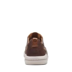 Clarks Driftway Low Dark Tan Leather 14 Clarks Driftway Low Dark Tan Leather -Clarks 26162962 W 6