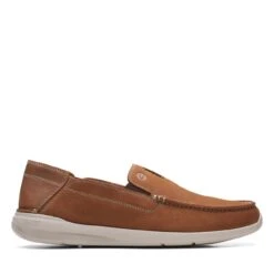 Clarks Gorwin Step Tan Nubuck
