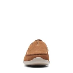 Clarks Gorwin Step Tan Nubuck -Clarks 26164688 W 3