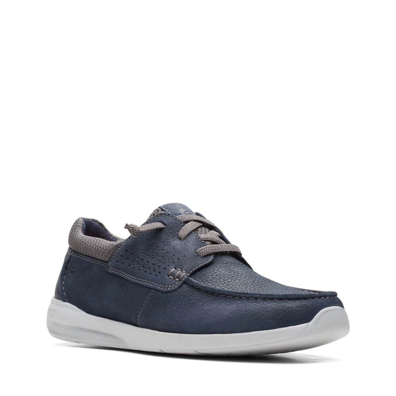 Clarks Gorwin Moc Navy Nubuck 4 Clarks Gorwin Moc Navy Nubuck - Image 2