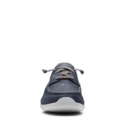 Clarks Gorwin Moc Navy Nubuck 11 Clarks Gorwin Moc Navy Nubuck -Clarks 26164694 W 3