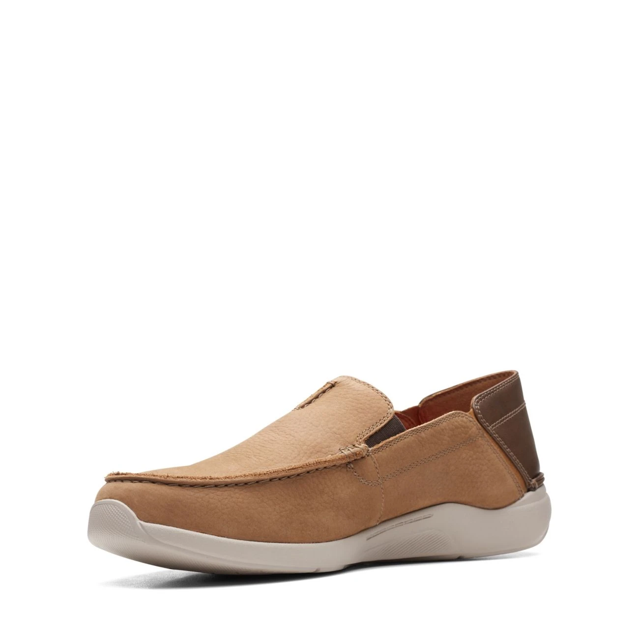 Clarks Gorwin Step Dark Sand Nubuck 6 Clarks Gorwin Step Dark Sand Nubuck - Image 4