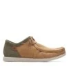 Clarks ShacreLite Moc Dark Sand Combi 1 Clarks ShacreLite Moc Dark Sand Combi -Clarks 26164705 W 1