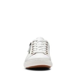 Clarks Nalle Lace White Leather 13 Clarks Nalle Lace White Leather -Clarks 26165001 W 3