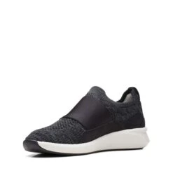 Clarks Un Rio Knit Black Knit 16 Clarks Un Rio Knit Black Knit -Clarks 26165487 W 4