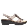 Clarks Merliah Sheryl Taupe Metallic 2 Clarks Merliah Sheryl Taupe Metallic -Clarks 26165587 W 1