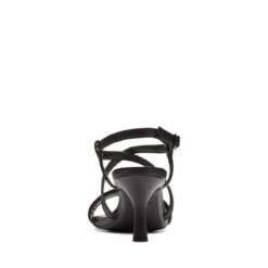 Clarks Amali Buckle Black Leather -Clarks 26165941 W 6