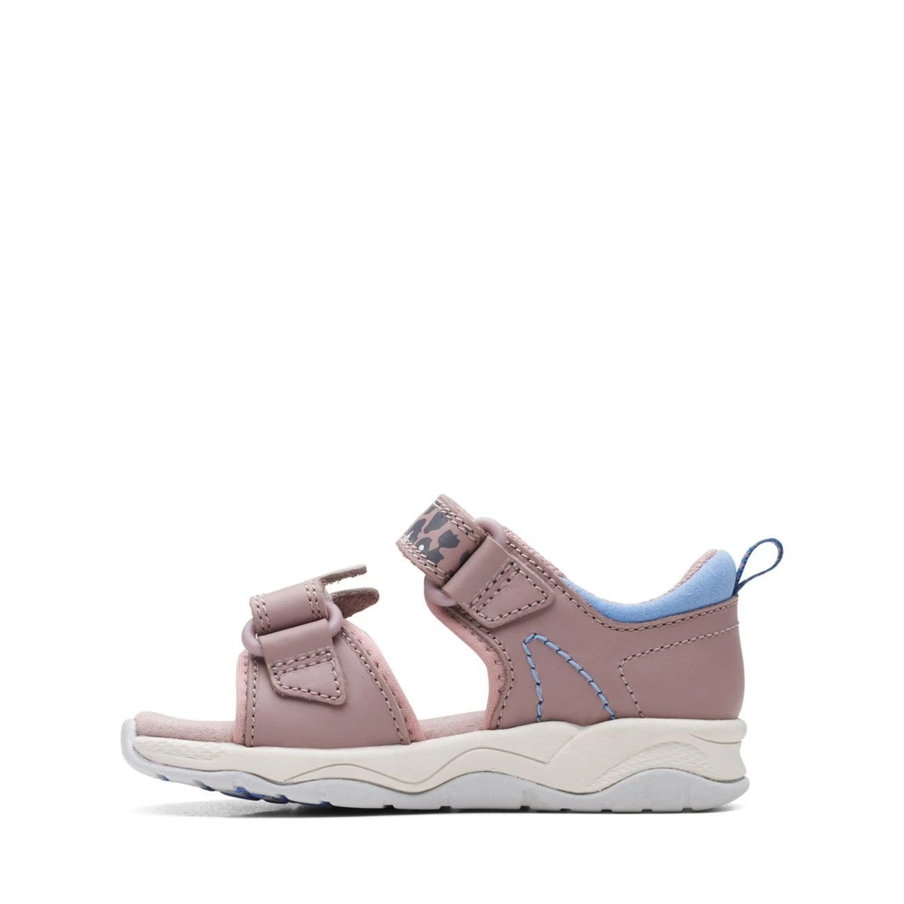 Clarks Clowder Print Toddler Grey/Pink 6 Clarks Clowder Print Toddler Grey/Pink - Image 5