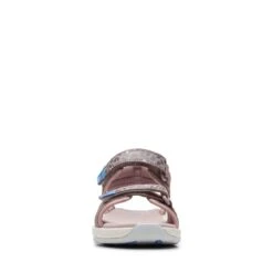 Clarks Clowder Print Older Grey/Pink 11 Clarks Clowder Print Older Grey/Pink -Clarks 26166198 W 3