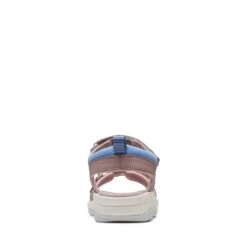 Clarks Clowder Print Older Grey/Pink 14 Clarks Clowder Print Older Grey/Pink -Clarks 26166198 W 6