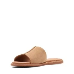 Clarks Karsea Mule Light Tan Suede 14 Clarks Karsea Mule Light Tan Suede -Clarks 26166690 W 4