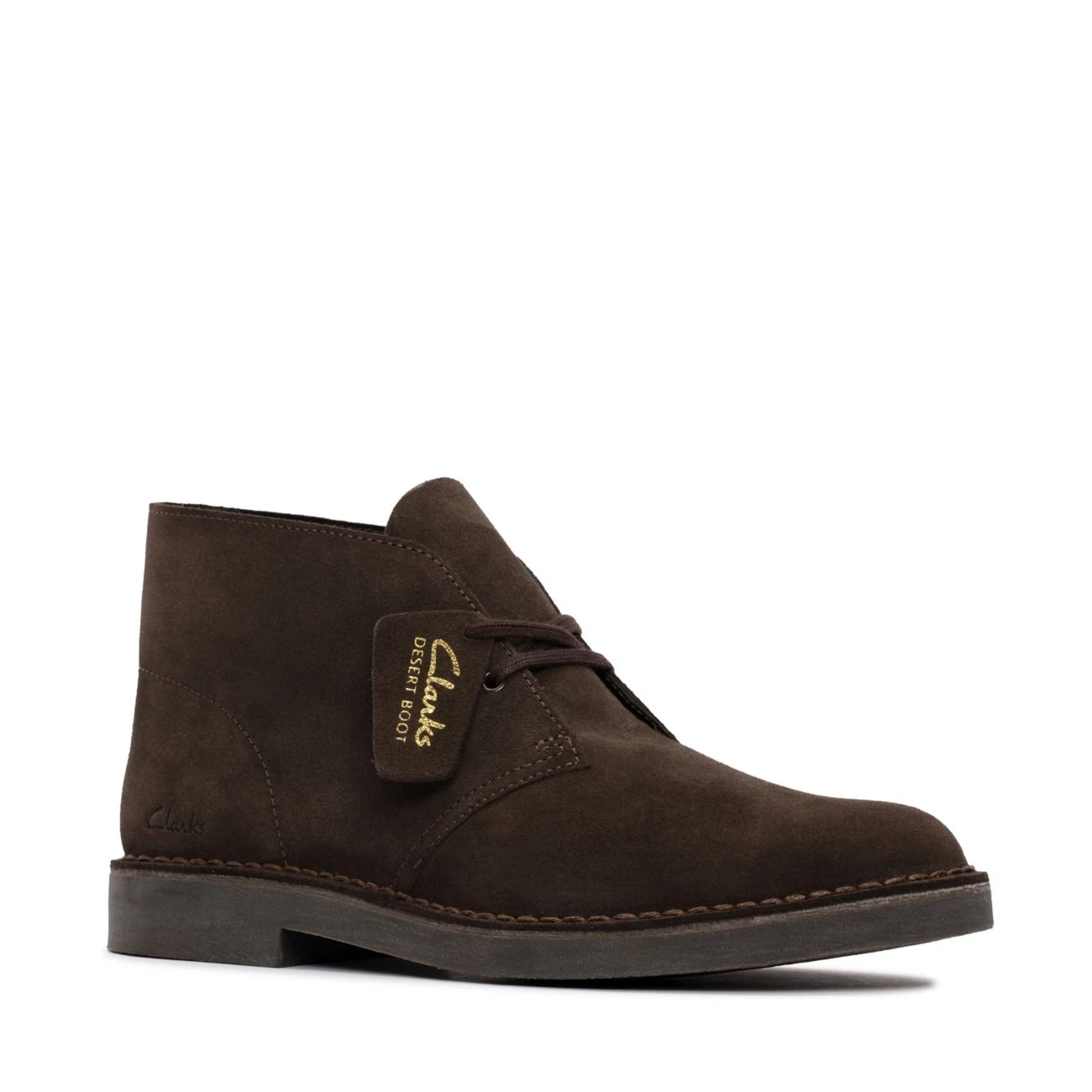 Clarks Desert Boot Evo Dark Brown Suede 4 Clarks Desert Boot Evo Dark Brown Suede - Image 2
