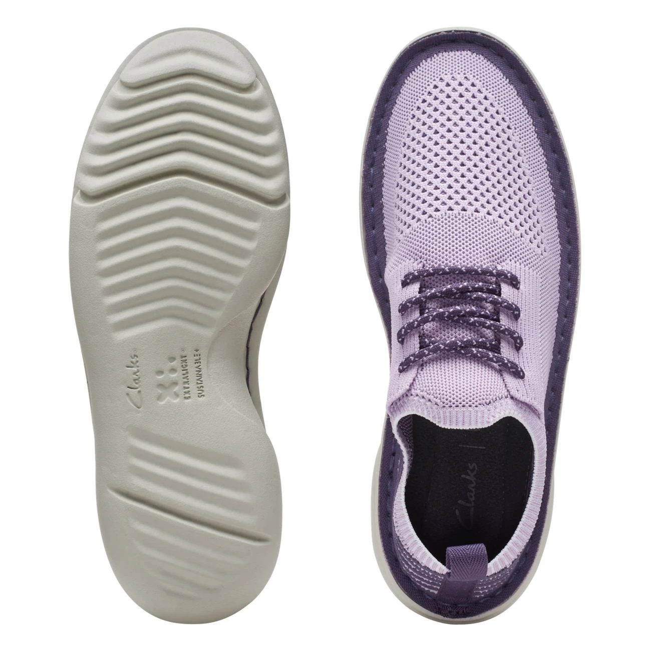 Clarks Origin2 Lavender Knit 9 Clarks Origin2 Lavender Knit - Image 7