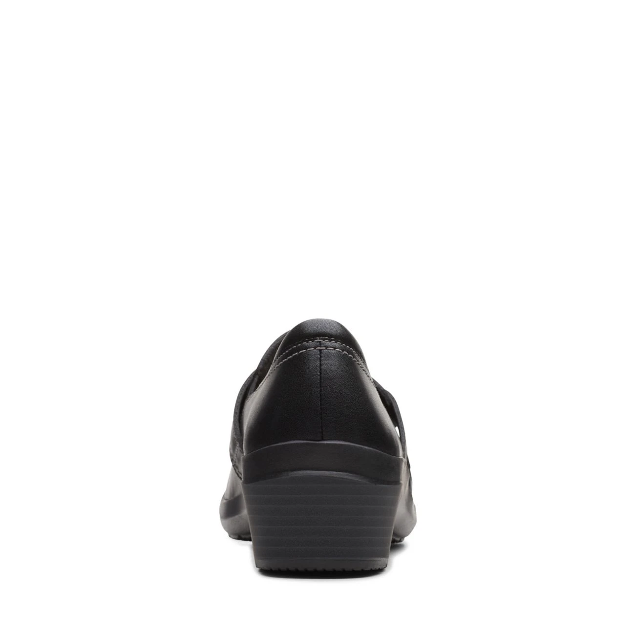 Clarks Angie Poppy Black Leather 8 Clarks Angie Poppy Black Leather - Image 6