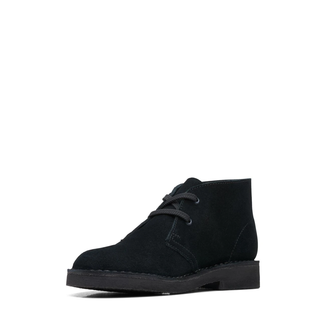 Clarks Desert Boot Older Black Suede 6 Clarks Desert Boot Older Black Suede - Image 4