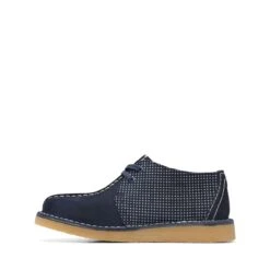Clarks Desert Trek Older Navy Combination 23 Clarks Desert Trek Older Navy Combination -Clarks 26168043 W 5
