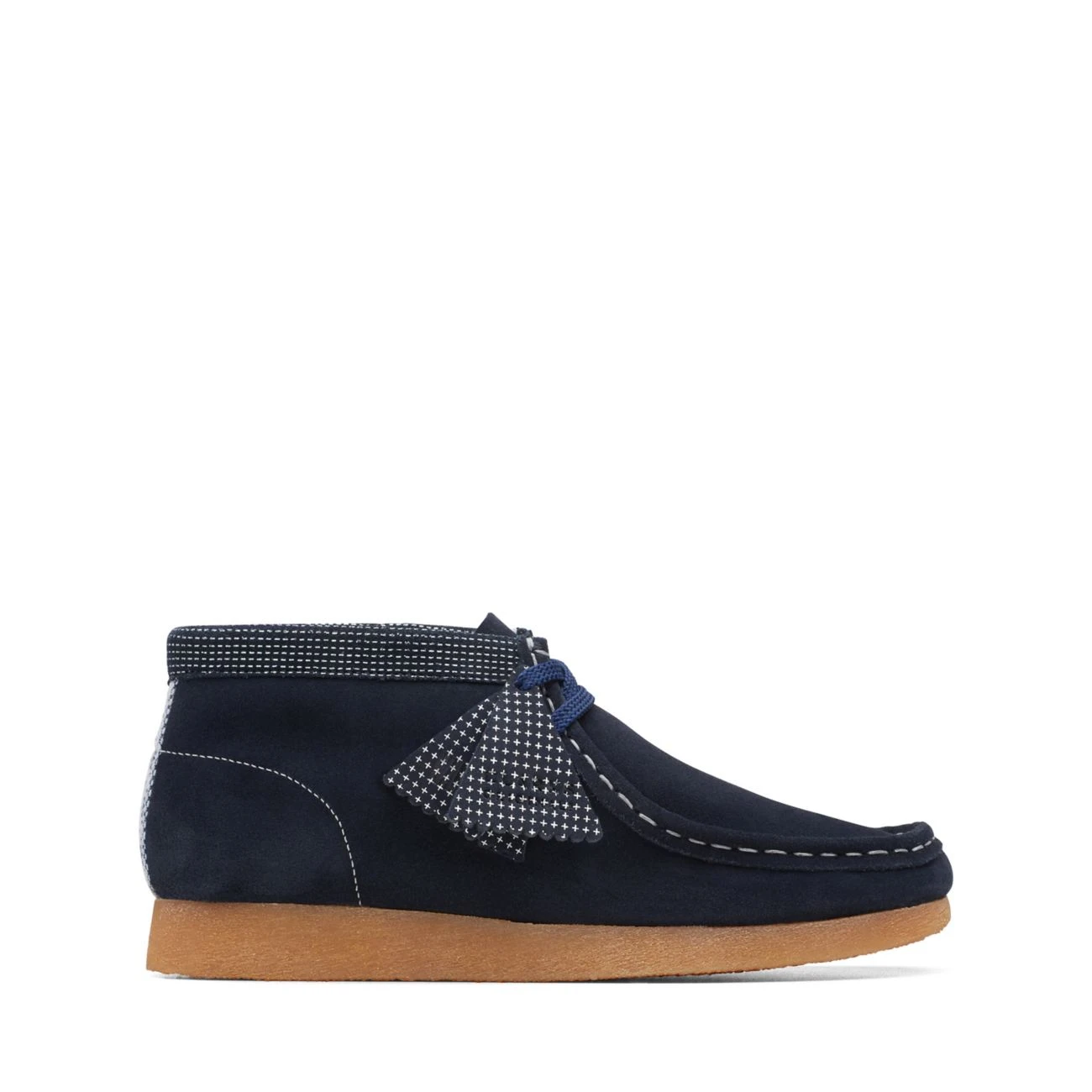 Clarks Wallabee Boot Older Navy Combination 3 Clarks Wallabee Boot Older Navy Combination
