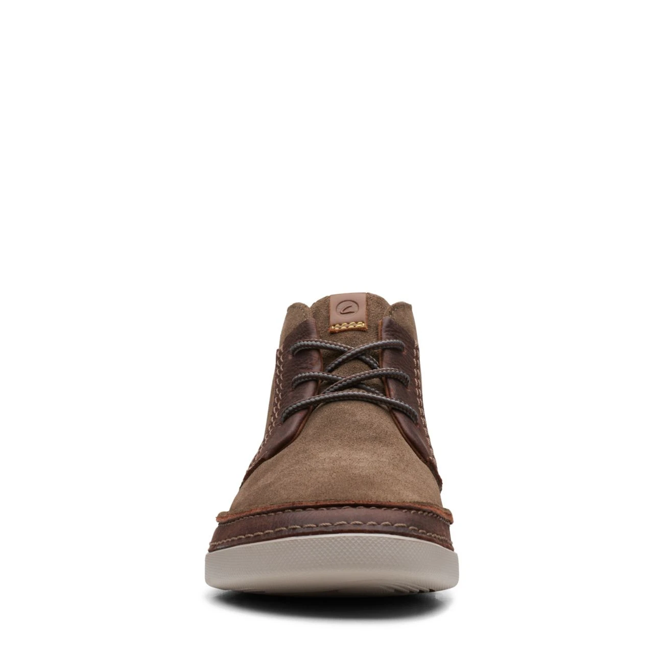 Clarks Gereld Mid Taupe Suede 5 Clarks Gereld Mid Taupe Suede - Image 3