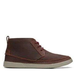 Clarks Gereld Mid Brown Leather