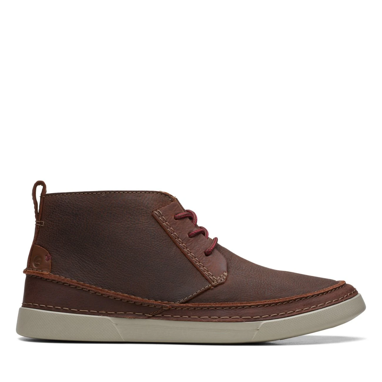 Clarks Gereld Mid Brown Leather 3 Clarks Gereld Mid Brown Leather