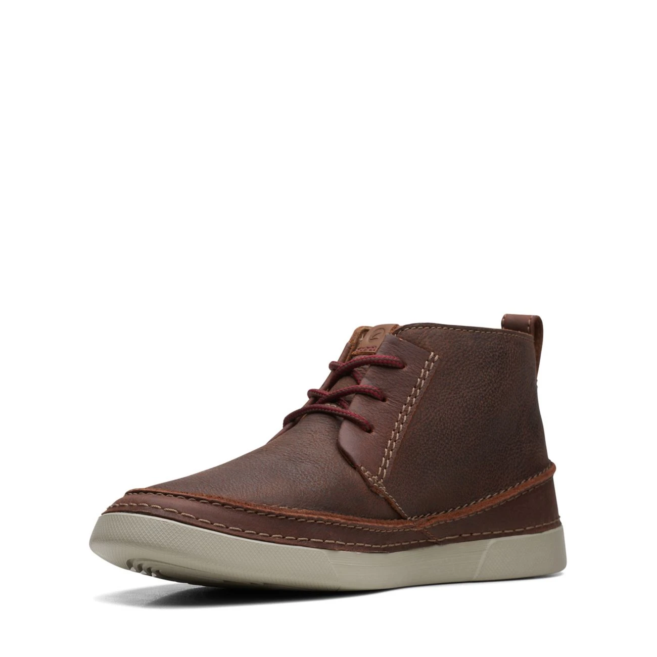 Clarks Gereld Mid Brown Leather 6 Clarks Gereld Mid Brown Leather - Image 4