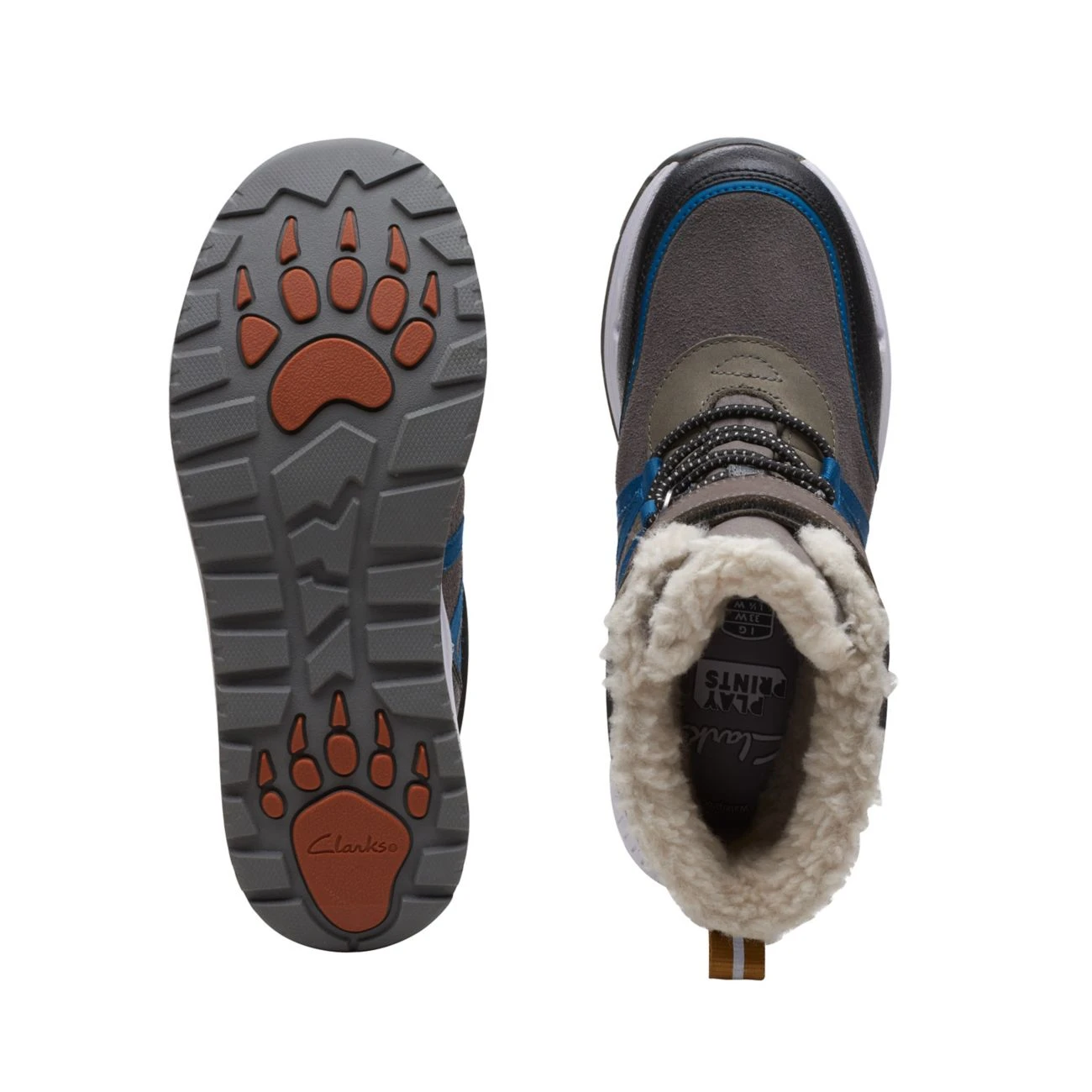 Clarks Cub Blaze Older Navy Waterproof 9 Clarks Cub Blaze Older Navy Waterproof - Image 7