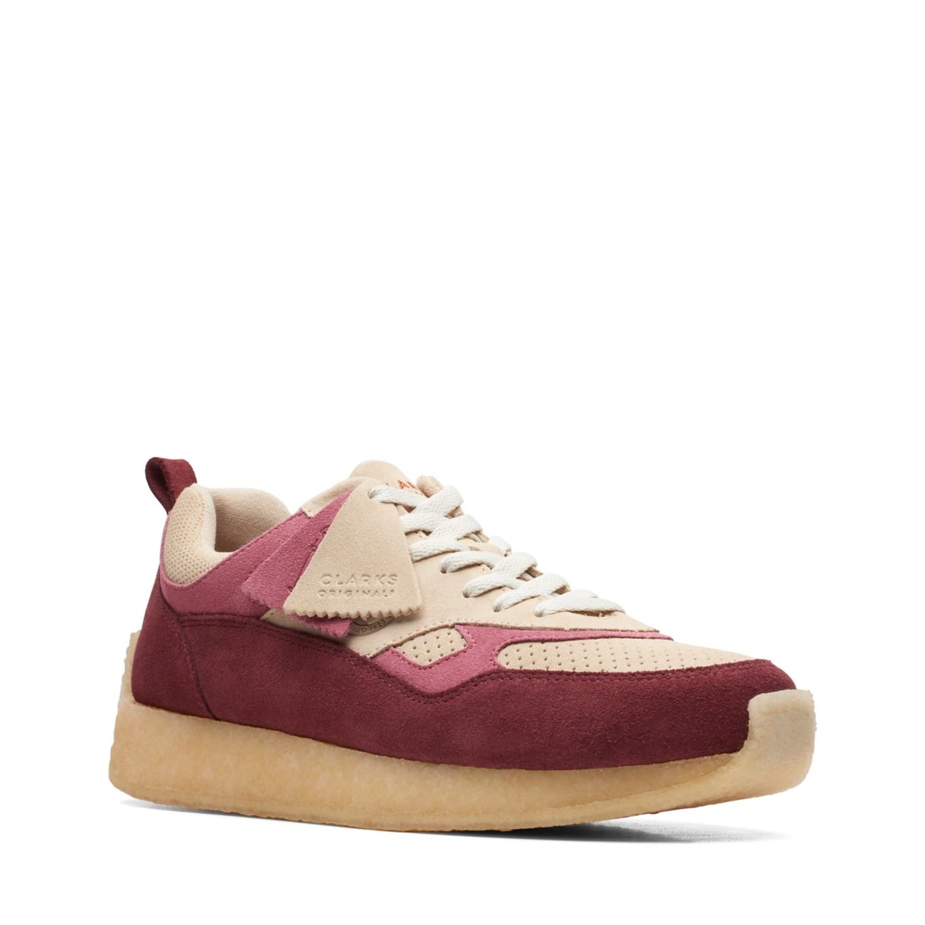 Clarks 8th St Lockhill Oxblood Combi 4 Clarks 8th St Lockhill Oxblood Combi - Image 2